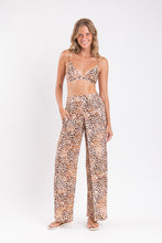 Charger l'image dans la galerie, Gallery: Rio De Sol Pantalon De Plage Leopard Wide Pants