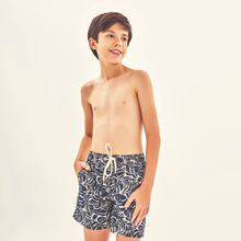 Charger l'image dans la galerie, Model Front: Uv Line Maillot De Bain Garçon Shorts Kids Costela Aco Upf50+