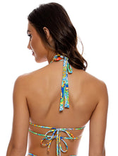 Charger l'image dans la galerie, Model Back: Luli Fama Haut Top Cross Diamond Amalfi
