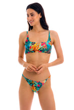 Charger l'image dans la galerie, Model Front: Rio De Sol Haut Top Paradise Bra-Sport