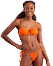 Charger l'image dans la galerie, Gallery: Rio De Sol Ensemble Set Dots-Orange Balconet-Tie Pipa