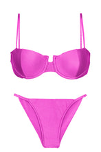 Charger l'image dans la galerie, Product Front: Rio De Sol Ensemble Set Eden-Pink Balconet Cheeky-Fixa