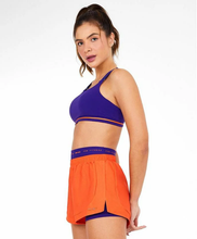 Charger l'image dans la galerie, Image 02: Alto Giro Fitness Haut Top Blackout Ii Recorte Costas Fusionado Roxo Eletric