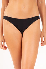 Charger l'image dans la galerie, Gallery: Rio De Sol Bas Bottom Shimmer-Black Leblon