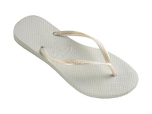 Charger l'image dans la galerie, Model Front: Havaianas Tongs Slim White