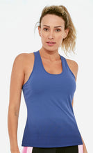 Charger l'image dans la galerie, Model Front: Alto Giro Fitness Haut Regata Skin Fit Degrade Marinho