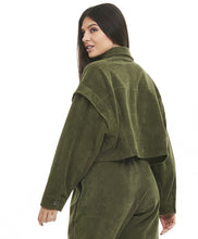 Charger l'image dans la galerie, Image 05: Alto Giro Fitness Haut Jaqueta Cropped Colete Stretch Verde Kalamata