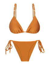 Charger l'image dans la galerie, Product Front: Rio De Sol Ensemble Set Shimmer-Nocciola Lia-Noa Lacinho