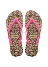 Charger l'image dans la galerie, Image 04: Havaianas Tongs Havaianas Slim Animals Sandgrey/Pink