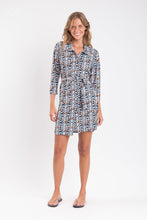 Charger l'image dans la galerie, Model Front: Rio De Sol Chemise Ikat Chemise