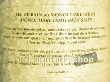 Charger l'image dans la galerie, Product Back: Tiki Sels De Bain Tiki Sel De Bain Tiare 125 Gr