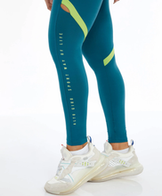 Charger l'image dans la galerie, Image 02: Alto Giro Fitness Bas Legging Bodytex Vazado Lateral Sport Way Verde Running