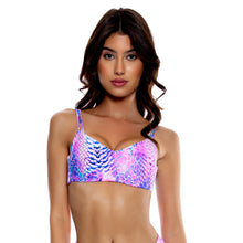 Charger l'image dans la galerie, Gallery: Luli Fama Haut Top Strappy Blue Pink