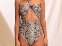 Charger et lire la vidéo dans la visionneuse de la Galerie, Video: Maaji Une Pièce Yvonne Python