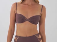Charger et lire la vidéo dans la visionneuse de la Galerie, Video: Rio De Sol Haut Top Malibu-Ebano Bandeau-Iris