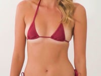 Charger et lire la vidéo dans la visionneuse de la Galerie, Video: Rio De Sol Haut Top Touch-Carmim Tri-Mini