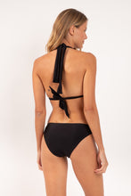 Charger l'image dans la galerie, Model Back: Rio De Sol Bas Bottom Shimmer-Black Essential-Comfy