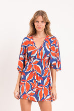 Charger l'image dans la galerie, Model Front: Rio De Sol Mini Dress Leaves Mini Dress