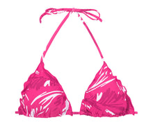 Charger l'image dans la galerie, Product Front: Rio De Sol Haut Top Pink-Palms Frufru