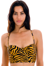 Charger l'image dans la galerie, Gallery: Rio De Sol Haut Top Wild-Orange Balconet-Anna
