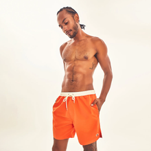 Charger l'image dans la galerie, Gallery: Uv Line Bermuda / Short Pour Homme Shorts Boxer Orange Upf50+
