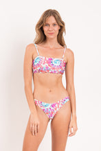 Charger l'image dans la galerie, Model Front: Rio De Sol Haut Top Splash Bandeau-Reto
