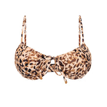 Charger l'image dans la galerie, Product Front: Rio De Sol Haut Top Leopard Balconet-Tie

