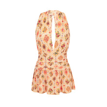Charger l'image dans la galerie, Product Front: Rio De Sol Mini Dress Mosaico Low Cut Dress
