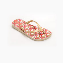 Charger l'image dans la galerie, Product Back: Rio De Sol Tongs Floral-Scales Slim
