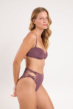 Charger l'image dans la galerie, Image 02: Rio De Sol Ensemble Set Malibu-Ebano Bandeau-Iris Highwaist-Spin-Iris
