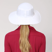 Charger l'image dans la galerie, Model Back: Uv Line Chapeau Souple/Capeline Hat Lyon Nac L Fem White Upf50+
