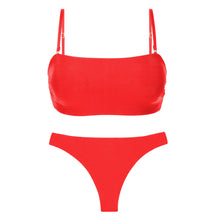 Charger l'image dans la galerie, Product Front: Rio De Sol Ensemble Set Rouge Bandeau-Reto Nice-Fio
