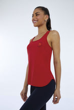 Charger l'image dans la galerie, Model Front: Alto Giro Fitness Haut Regata Skin Fit Inspiracional Vermelho Haute Red
