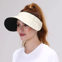 Charger l'image dans la galerie, Image 02: Uv Line Visière Visor Bali Fem Sand Black Upf50+
