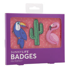 Charger l'image dans la galerie, Image 06: Sunnylife Games/Activities Badges Tropical
