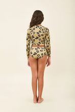Charger l'image dans la galerie, Model Back: Uv Line Une Pièce Fille Girl Bikini Hot Pant Jaguar Upf50+
