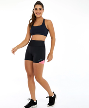 Charger l&#39;image dans la galerie, Bermuda Bodytex Barriga Zero E Bolso Preto
