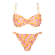Charger l'image dans la galerie, Product Front: Rio De Sol Ensemble Set Dreamy Bandeau-Crispy Cheeky-Crispy
