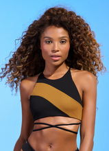 Charger l'image dans la galerie, Gallery: Maaji Haut Top Babydoll Journey Midnight Black
