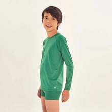 Charger l'image dans la galerie, Image 02: Uv Line T-Shirt Longsleeve Uvpro Kids Verde Brasil Upf50+
