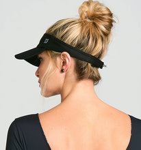 Charger l'image dans la galerie, Model Back: Uv Line Visière Visor Athletic Dry Fem Black Upf50+
