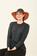 Charger l'image dans la galerie, Image 05: Uv Line Chapeau Souple/Capeline San Diego Preto Caramelo Upf50+
