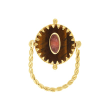 Charger l'image dans la galerie, Model Front: Hipanema Bague Miamor Amber Hipanema
