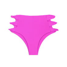 Charger l'image dans la galerie, Product Front: Rio De Sol Bas Bottom Vita-Pink High-Waist-Spin
