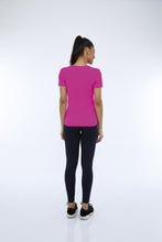 Charger l&#39;image dans la galerie, T-Shirt Skin Fit Inspiracionais Pink Choque
