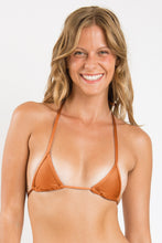 Charger l'image dans la galerie, Gallery: Rio De Sol Haut Top Shimmer-Nocciola Tri-Mini
