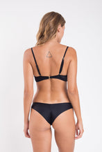Charger l'image dans la galerie, Model Back: Rio De Sol Haut Top Touch-Black Bandeau-Crispy
