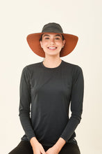 Charger l'image dans la galerie, Image 04: Uv Line Chapeau Souple/Capeline San Diego Preto Caramelo Upf50+
