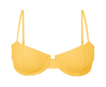 Charger l'image dans la galerie, Product Front: Rio De Sol Haut Top Malibu-Yellow Balconet
