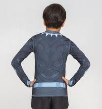 Charger l'image dans la galerie, Model Back: Uv Line T-Shirt Acqua Pantera Negra V20 Ml Inf Estampa
